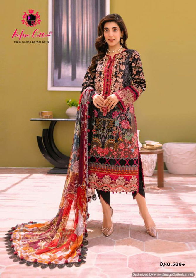 Andaaz Vol 5 By Nafisa Karachi Cotton Dress Material Wholesale Price In Surat
